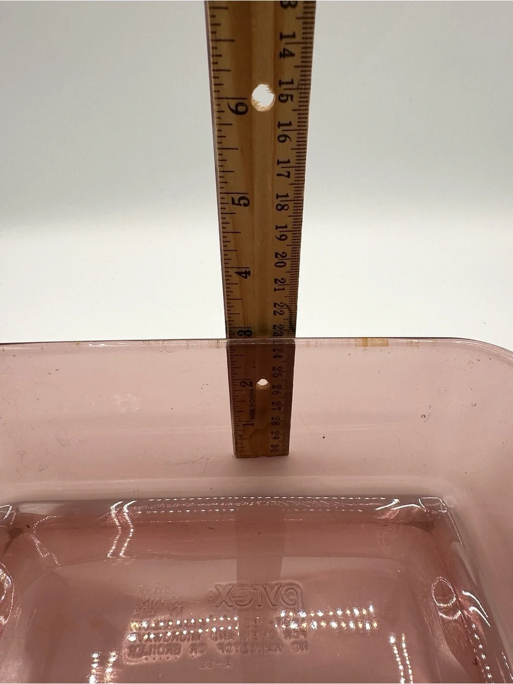 Pyrex Cranberry Loaf Pan #213-R - Picture 8 of 11